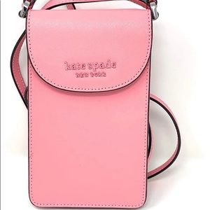 Kate Spade flap phone crossbody cameron monotone
